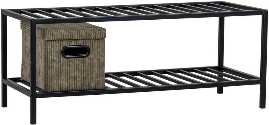 Schoenenrek Zwart – Minimalistisch Stevig en Stijlvol Scandinavisch design