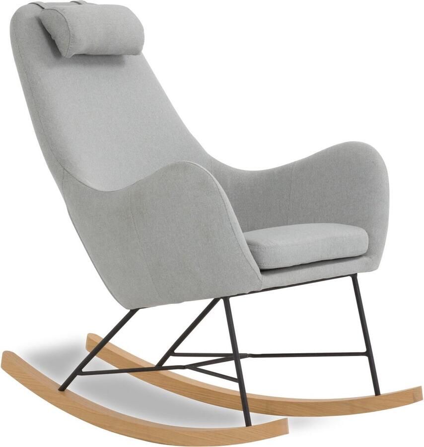 SalesFever Schommelstoel Comfortabele schommelstoel om te ontspannen Met comfortabel nekkussen voor pure ontspanning!
