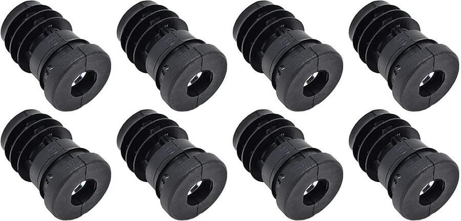 Schroefdraadstop afstelstoppen voor ronde buizen Ø 34 mm 15 mm met M10 binnendraad