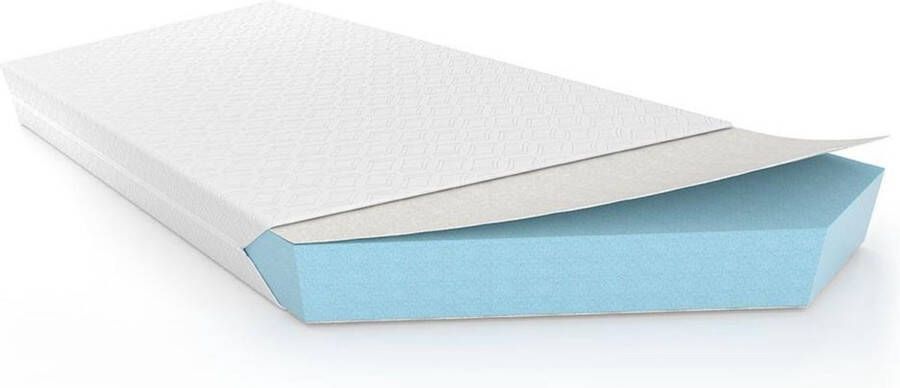 Schuimmatras 110x190 – 15 cm hoog SkyCell Foam SG25 – Schuimmatrassen met Wasbare tijk – Rookie Foam Matras