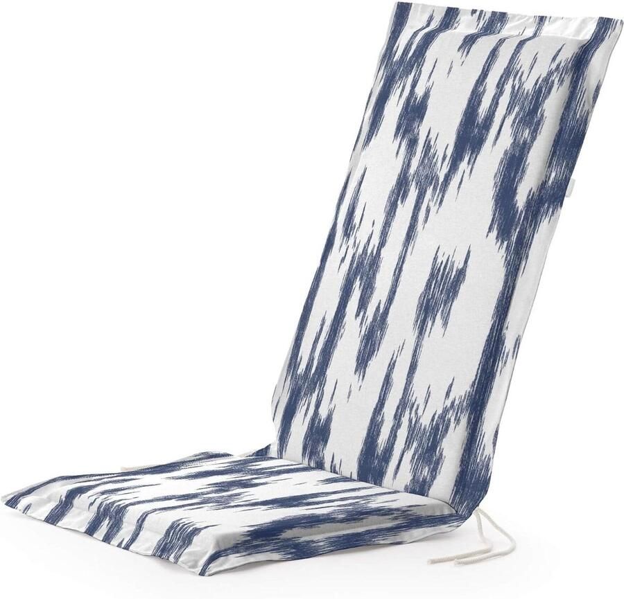 Seat Cushion for Garden Chair Dimensions: Seat without Ruffle: Thickness: 4 cm Width: 41 cm Length: 37 m Backrest without Ruffle: Thickness: 4 cm Width: 53 cm Length: 64 cm Model: Mahon