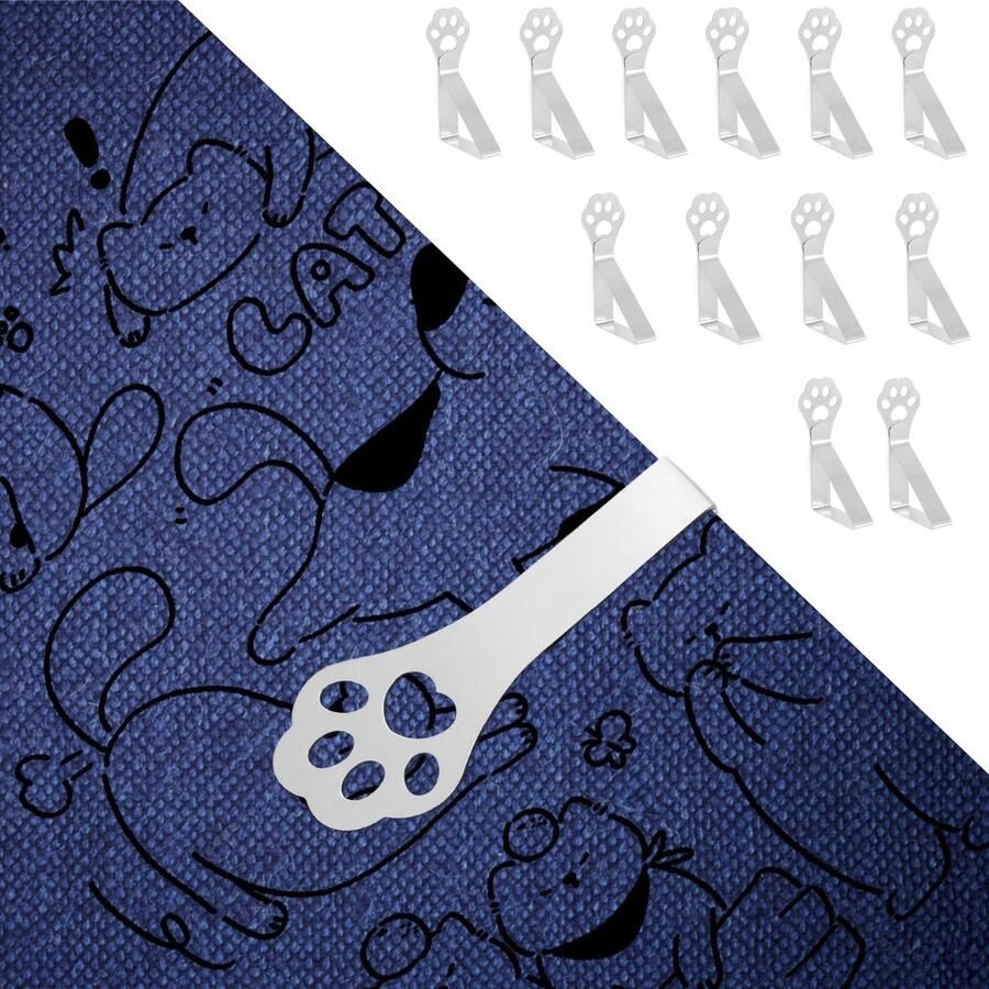 Selbro Tafelkleed Klemmen Set van 12 Stuks voor Binnen en Buiten Gebruik