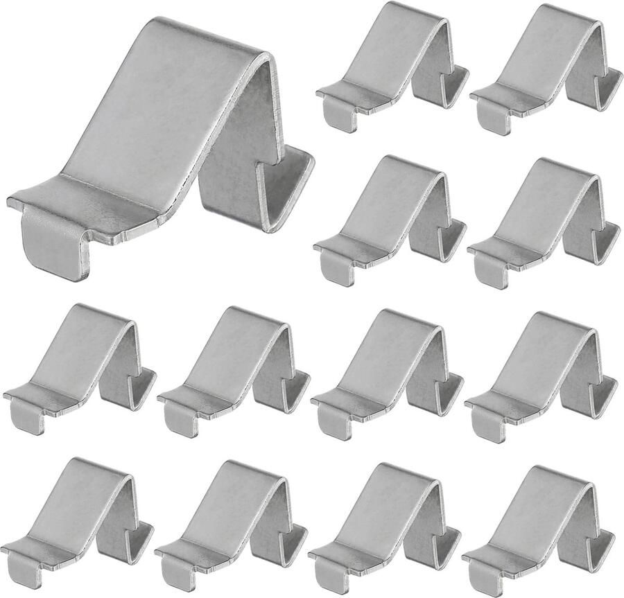Set of 12 Clips for Cabinet Shelves Sturdy Shelf Holders Folders Adjustable Shelf Holders Kitchen Bookcase Cupboard