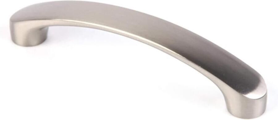 Set van 10 deurgrepen voor keukenkast laden slaapkamer gatafstand 96 mm 128 mm 160 mm aluminium