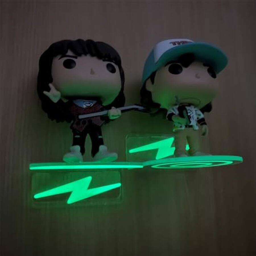 Set van 10 Kleine Zelfklevende Acryl Wandplanken voor Decoratie en Funko Pop Collectie
