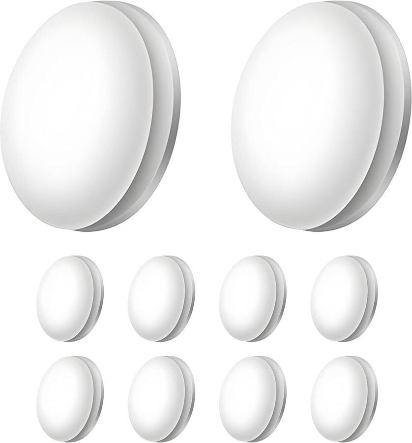 Set van 10 ronde magnetische douchegordijngewichten Douchegordijnaccessoires voor gordijnen en tafelkleden