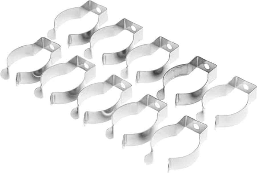 Set van 10 Sterke Veerklemmen voor Gereedschap en Organisatie