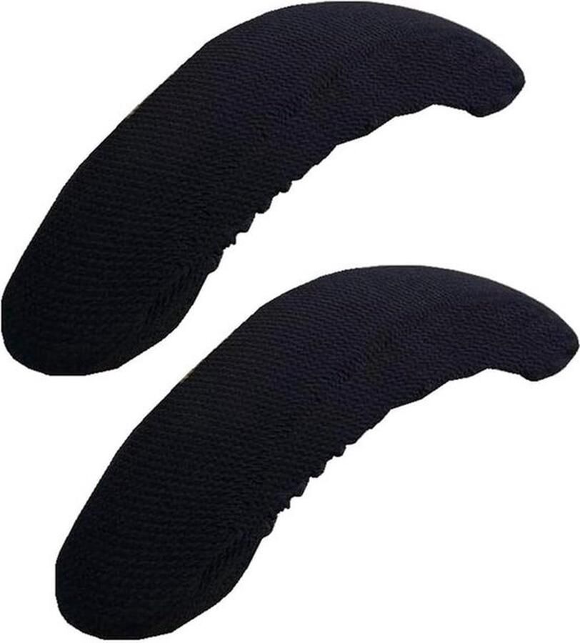 Set van 2 elastische wasbare armleuninghoezen voor bureaustoelen met afneembare bescherming