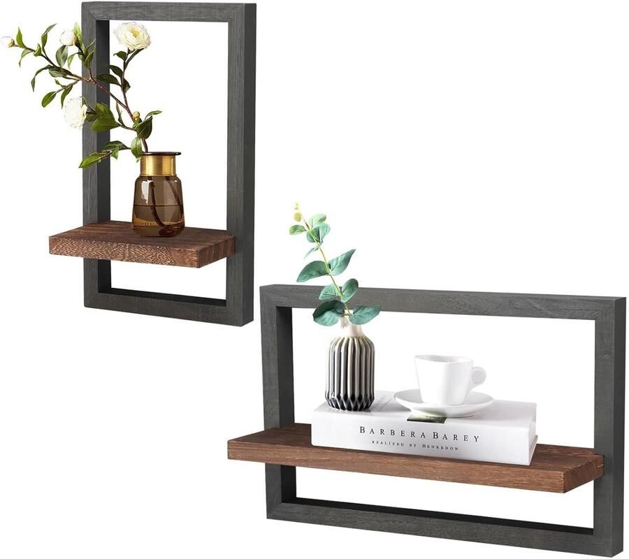 Antiek houten rek multifunctioneel 1 stuk massief hout