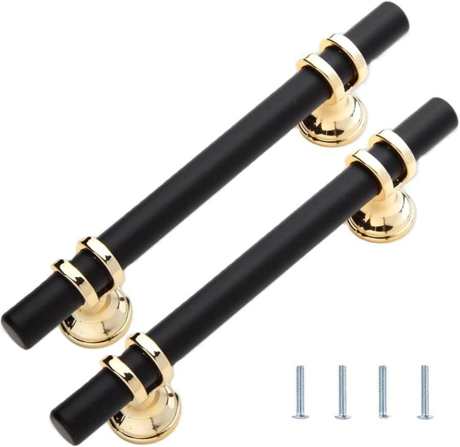 Luvetrex Set van 2 Moderne Roestvrijstalen Handgrepen voor Keukenkasten met 192 mm Gatafstand