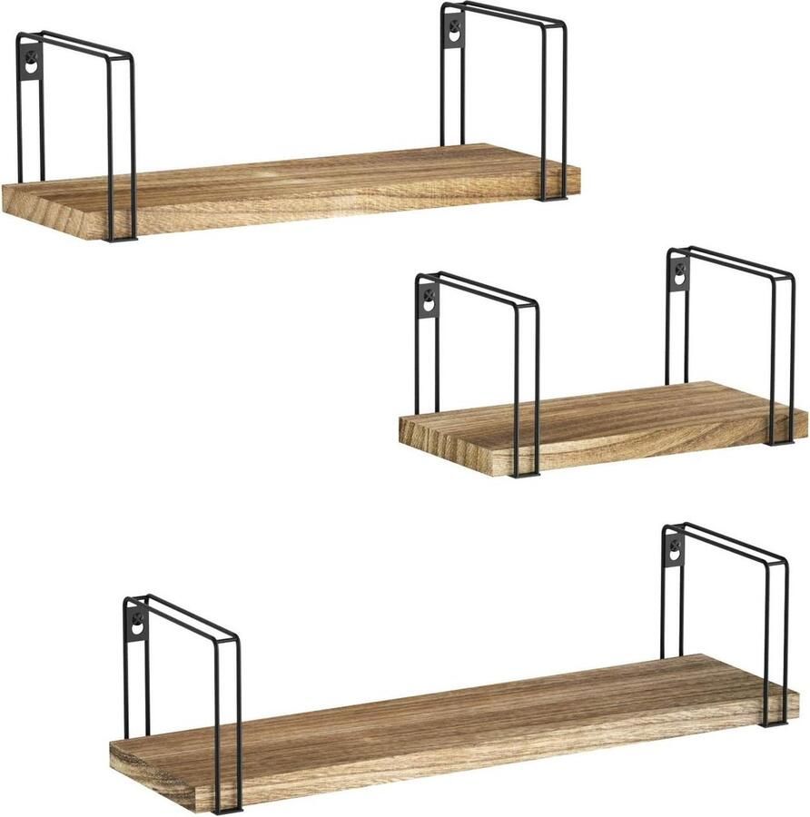 Set van 2 wandplank zwart metalen zwevende plank wand 30 cm wandplank mat zwart matzwart metalen plank zwevende hangplank zwart keukenplank voor decoratie fotolijst badkamer