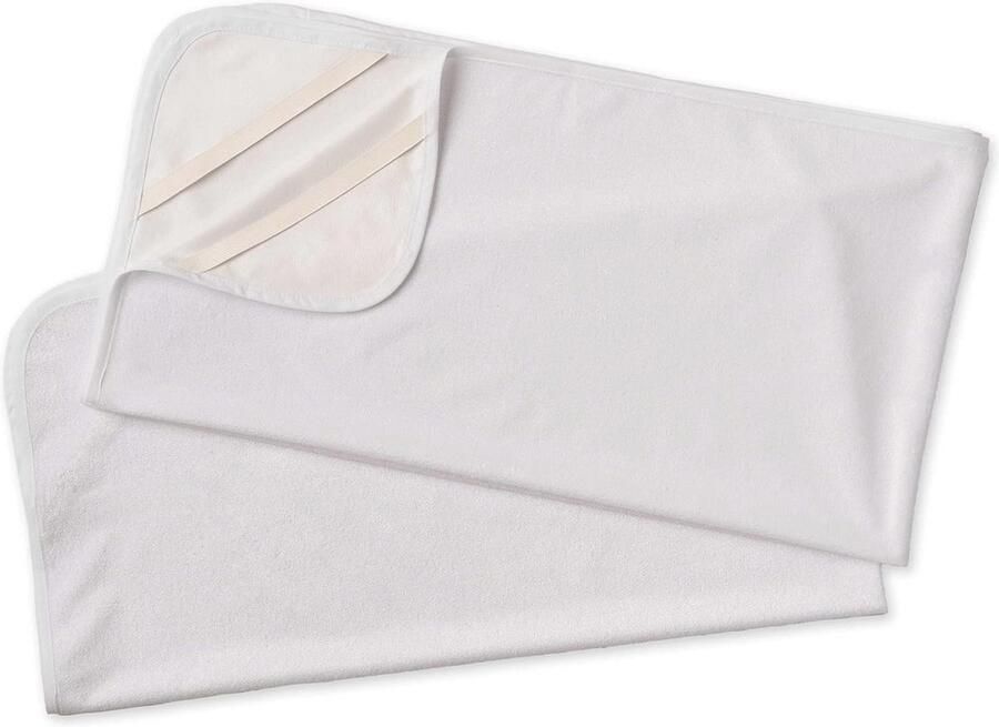 Set van 2 Waterdichte Bamboe Matrasbeschermers voor Babybedden Hypoallergene Absorberende en Ftalaatvrije Hoezen