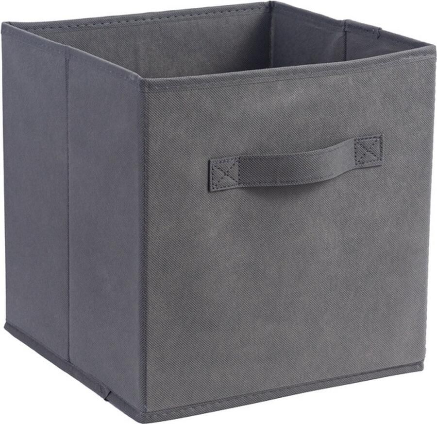 Set van 3 opvouwbare opbergdozen stoffen opbergdozen met handgrepen en stoffen opberglade voor kast- en speelgoedopslag. Twee specificaties: 27*27*28CM & 33*38*33CM meerdere kleuren beschikbaar