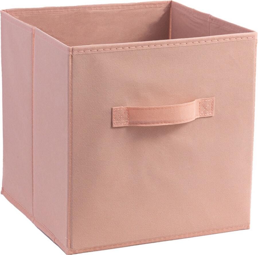 Set van 3 opvouwbare opbergdozen stoffen opbergdozen met handgrepen en stoffen opberglade voor kast- en speelgoedopslag. Twee specificaties: 27*27*28CM & 33*38*33CM meerdere kleuren beschikbaar