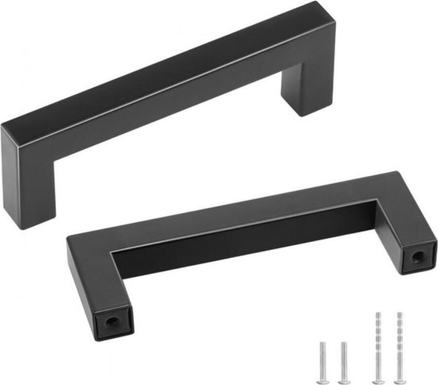 Set van 30 meubelgrepen roestvrijstalen staafgrepen 108 x 12 x 35 mm keukengreep hartgatafstand 96 mm kastgreep dikte van de kastpanelen van 1 52 tot 2 cm of 1 27 tot 4 cm deurgrepen lade handgrepen