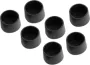 Set van 32 flexibele stoelpootdoppen (omdop rond 45 mm zwart) [O-RO-45-B] [CB1658172298] - Thumbnail 1