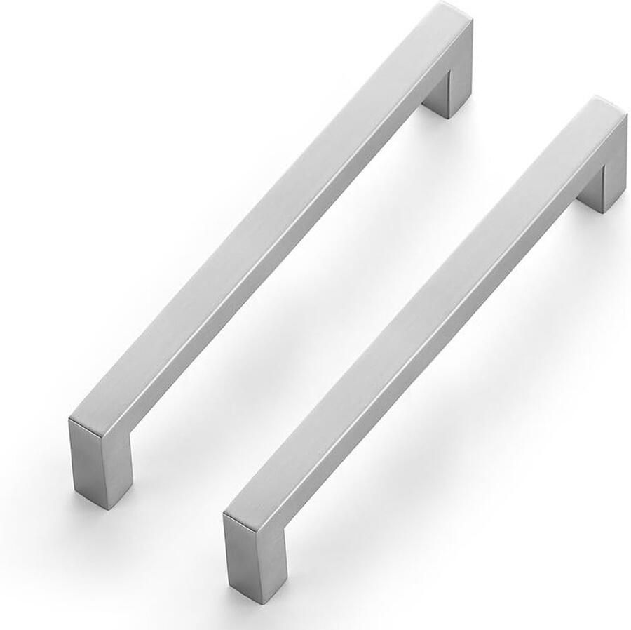 Kastgrepen 20 stuks Metalen Meubelgrepen 160 mm Zilver Roestvrij Staal