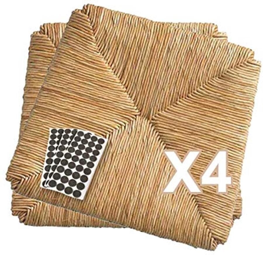 Set van vervangende zitting en bodemframe voor stoelen met viltglijders (4 stuks)