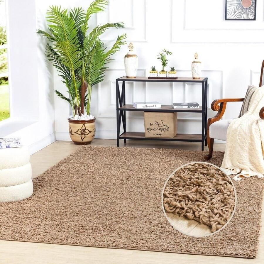 Shaggy tapijt voor in huis modern zacht tapijt woonkamer eetkamer slaapkamer tapijt pluche pool groot tapijt 100 x 200 cm