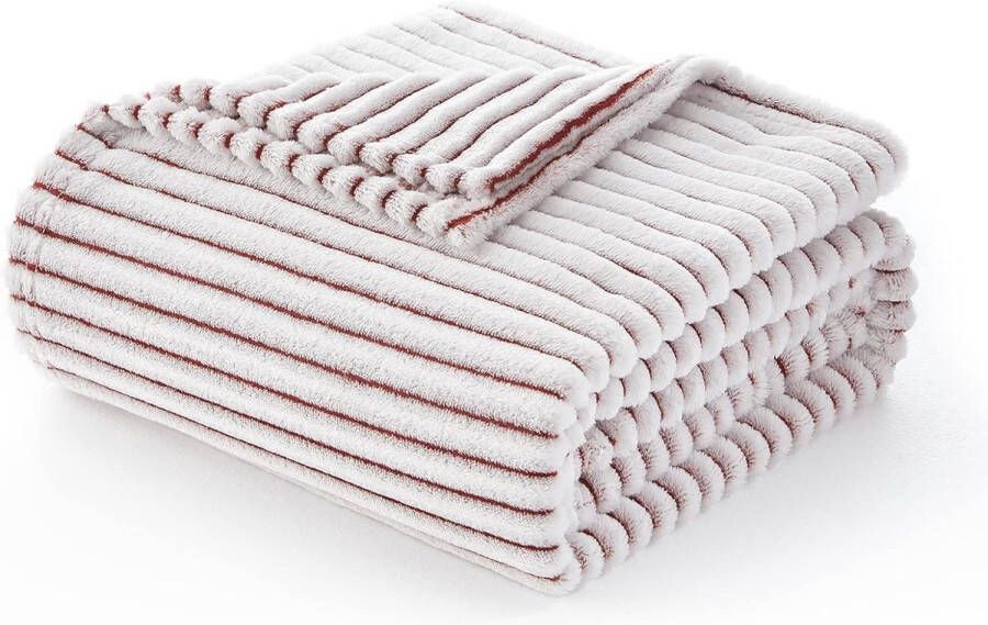 Sherpa-deken fleece deken zacht pluche warme en gezellige deken dubbellaags 3D-touch-ervaring perfect voor bed bank en bank stoel (rood 127 7 x 152 4 cm)