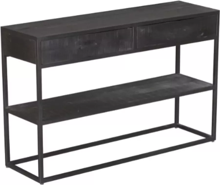 Sidetable Denver Black 2 lades