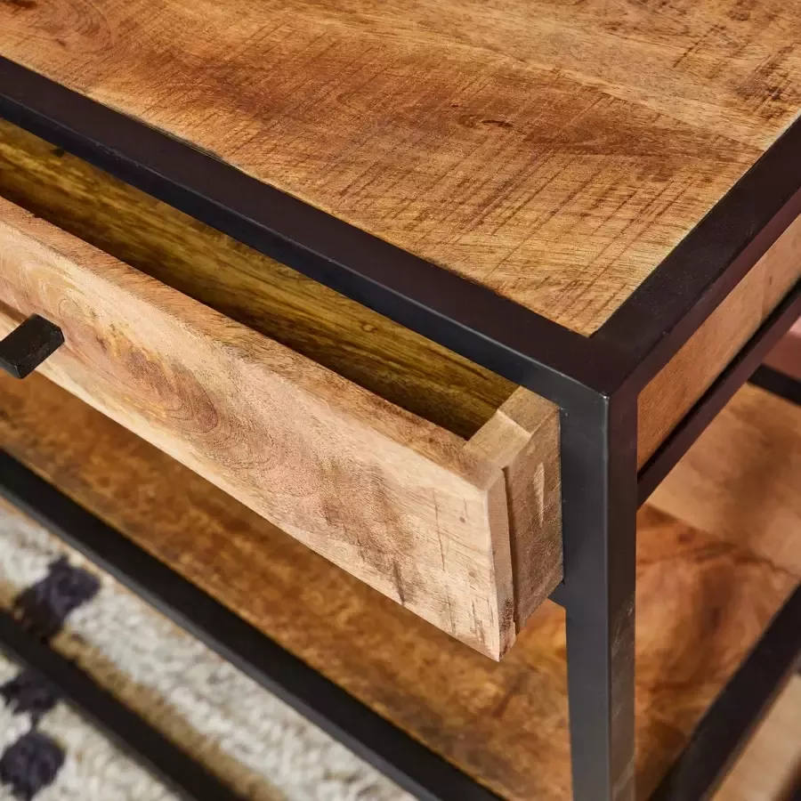 Sidetable Denver Mangohout en metaal