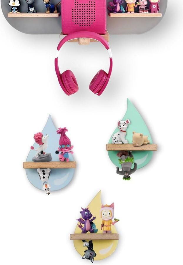 Sieradenstandaard wit sieradenhouder voor kettingen ringen armbanden oorbellen horloges 8 dieren sieradenorganizer 4-in-1 met kettingstandaard oorbelstandaard ringhouder en