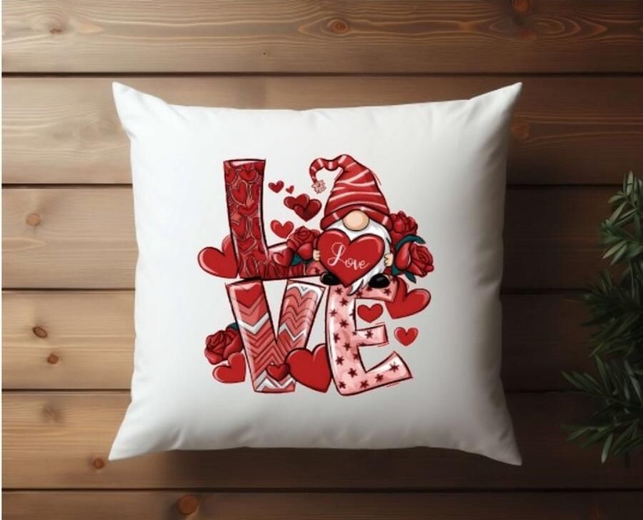 Sierkussen bank kussen bedrukte kussen binnen kussen superzacht decoratie kussen liefde – Love