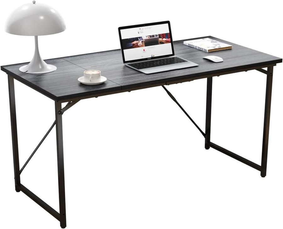 Sierra Bureau 120 x 50 x 75 cm kleine tafel computertafel bureautafel voor werkkamer computertafel klein voor thuis kantoor zwart