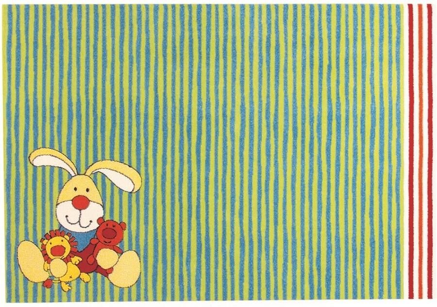 Sigikid Semmel Bunny Kinder vloerkleed 80x150 cm groen