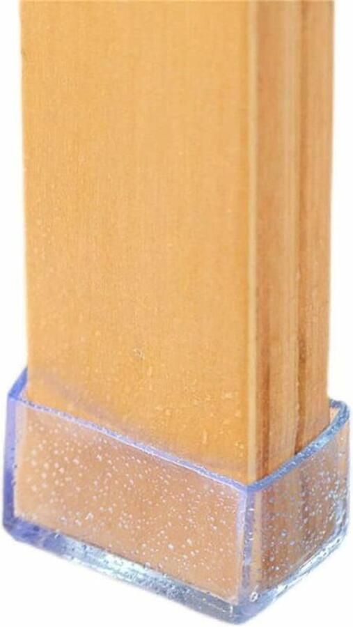 Silicone Chair Leg Covers Floor Protectors for Furniture Verlaagt Geluid en Beschermt Vloeren 16 Stuks Voor Stoelen en Tafels in Huis of Kantoor Transparant