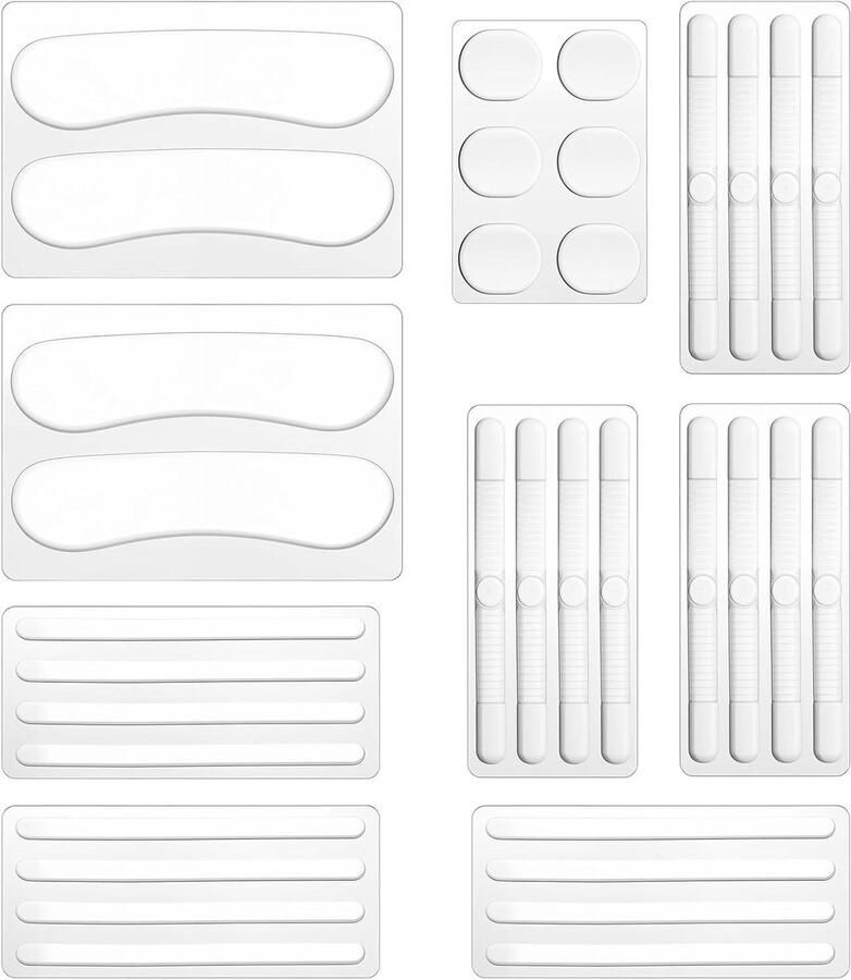 Silicone Grip High Heel Sandals Gel Protector Strips 34Pcs