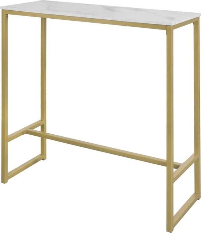 Simpletrade Bartafel Marmer Goud 100x106x40 cm