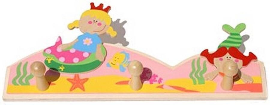 Simply for Kids Kapstok Zeemeermin Speelgoed Kindermeubels en Accessoires
