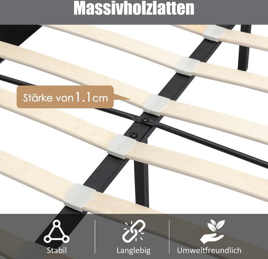 SINGULARITY-Bed met fluweelbekleding- 140 x 200 cm- hoofdbord met knopen- tweepersoonsbed- hydraulisch bed met opbergruimte- lattenbodem- grijs- zonder matras