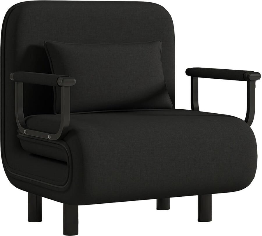 Slaapbank – Bedbank – Sofa Bed – Vouwbank – Logeerbed – Multifunctioneel – Ruimtebesparend Design – Zachte Polyester Bekleding