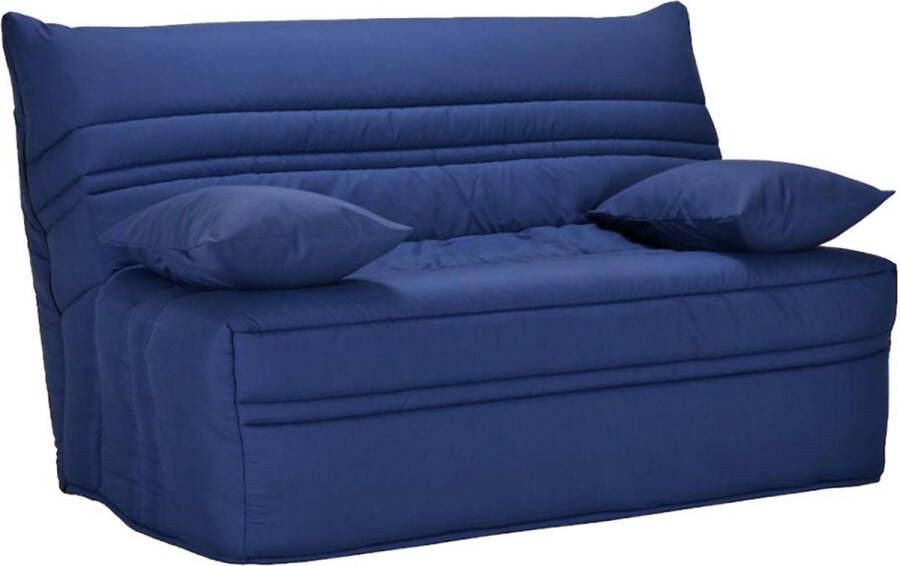 Slaapbank BZ CANYON II 100% katoen met geassisteerde sluiting 140x190 cm Blauw L 143 cm x H 89 cm x D 97 cm - Foto 2