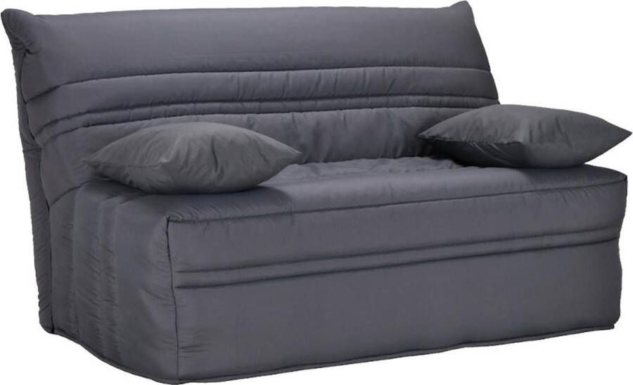 Slaapbank BZ CANYON II 100% katoen met geassisteerde sluiting 140x190 cm Grijs L 143 cm x H 89 cm x D 97 cm - Foto 2