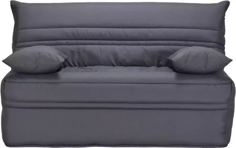 Slaapbank BZ CANYON II 100% katoen met geassisteerde sluiting 140x190 cm Grijs L 143 cm x H 89 cm x D 97 cm - Foto 3