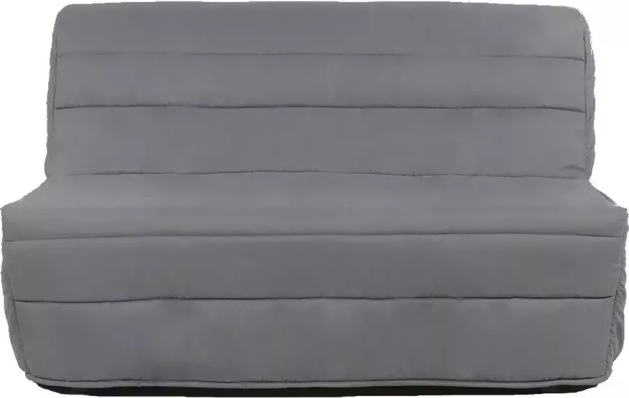 Slaapbank van stof COWBOY II Grijs L 143 cm x H 89 cm x D 97 cm