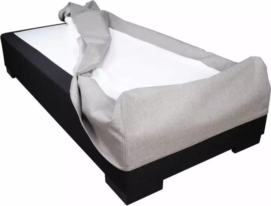 Slaaploods.nl Boxspring Hoes 160 x 200 cm Hoogte 20 cm Antraciet I96