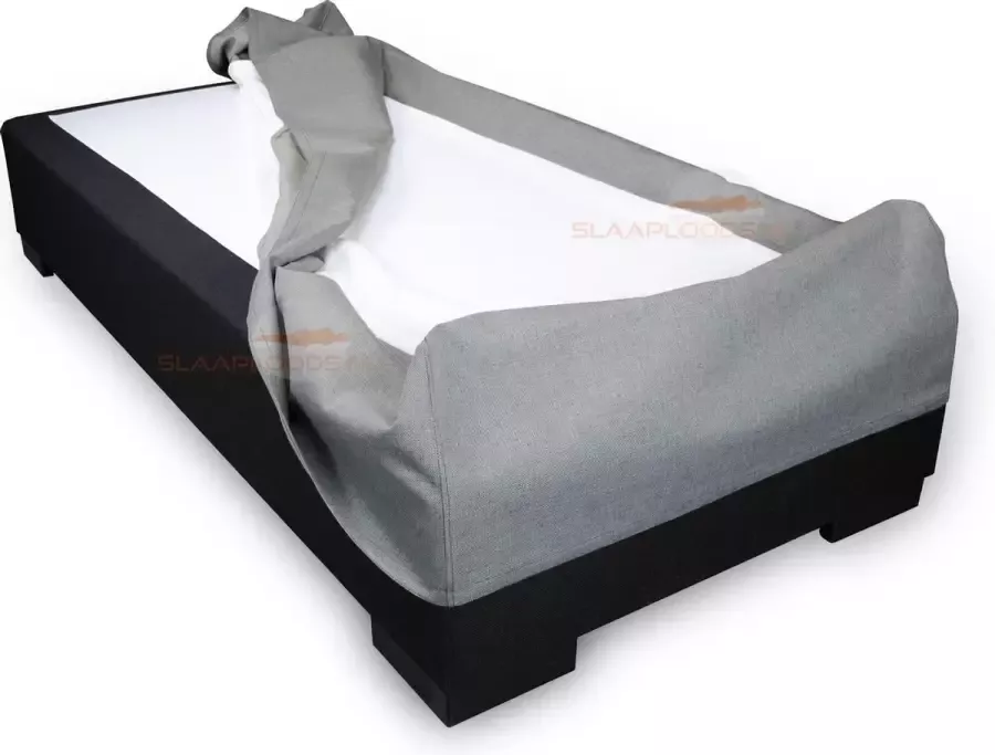 Slaaploods.nl Boxspring Hoes 160 x 220 cm Hoogte 20 cm Grijs I91