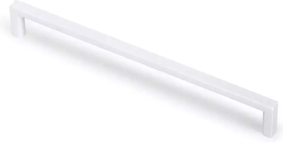 Kastenman Slanke meubelgreep wit lengte 330 mm boormaat 320 mm keukengreep kastgreep witte greep vierkant incl. schroeven H029