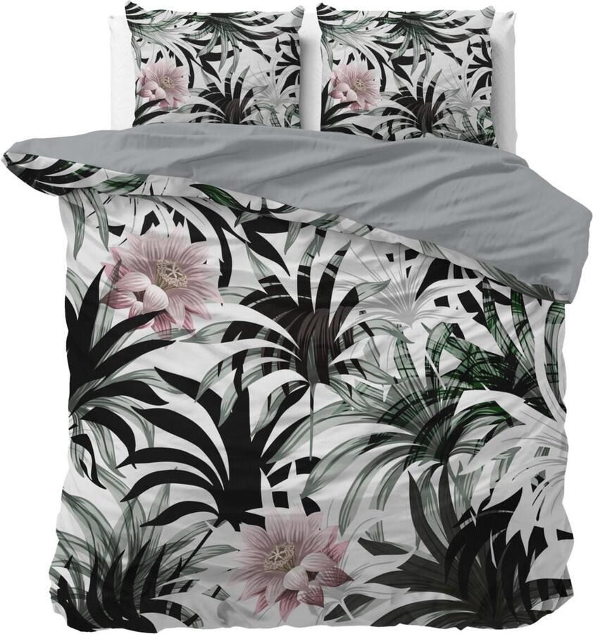 Sleep Royal Dekbedovertrek 2-persoons 200x200 220cm + 2 Kussenslopen 60x70cm Suzette White