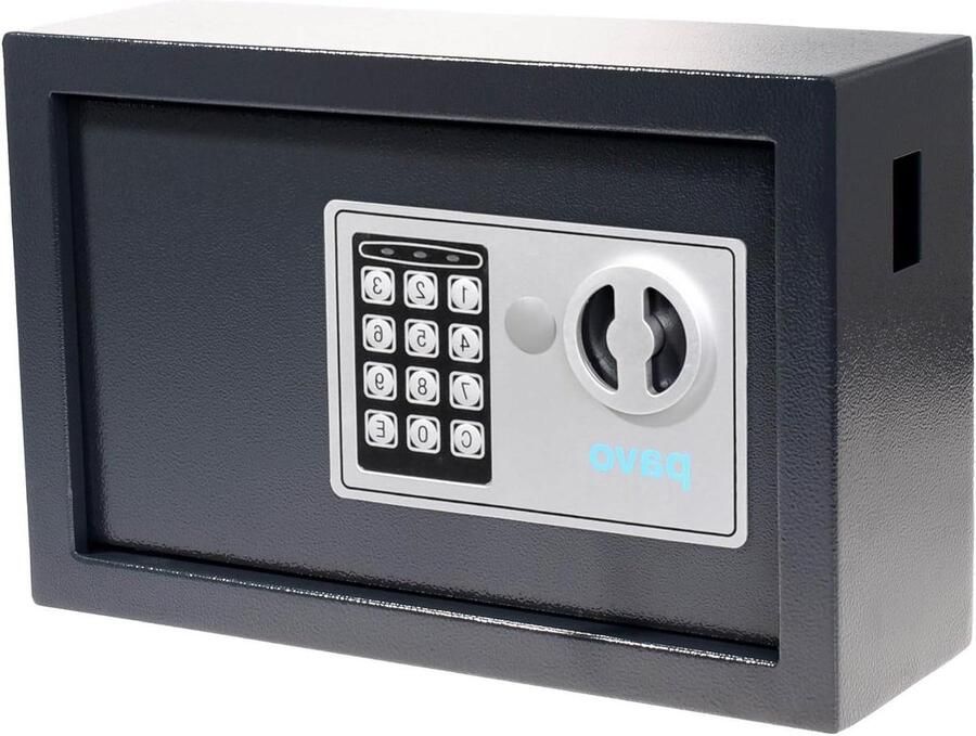 Sleutelkluis High Security 20 Haken Sleutelkast kast haak met zijdelingse sleutelinworp Donkergrijs