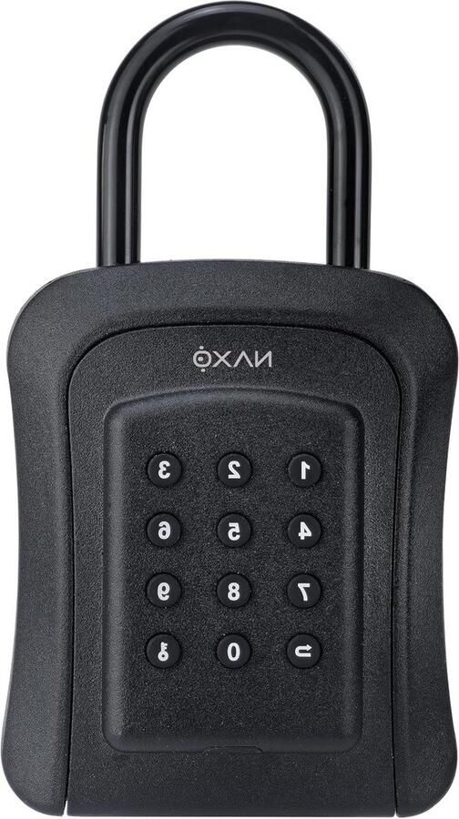 Sleutelkluis intelligent slot kast muur zwart digitaal bluetooth code pin wifi vereist gateway buiten