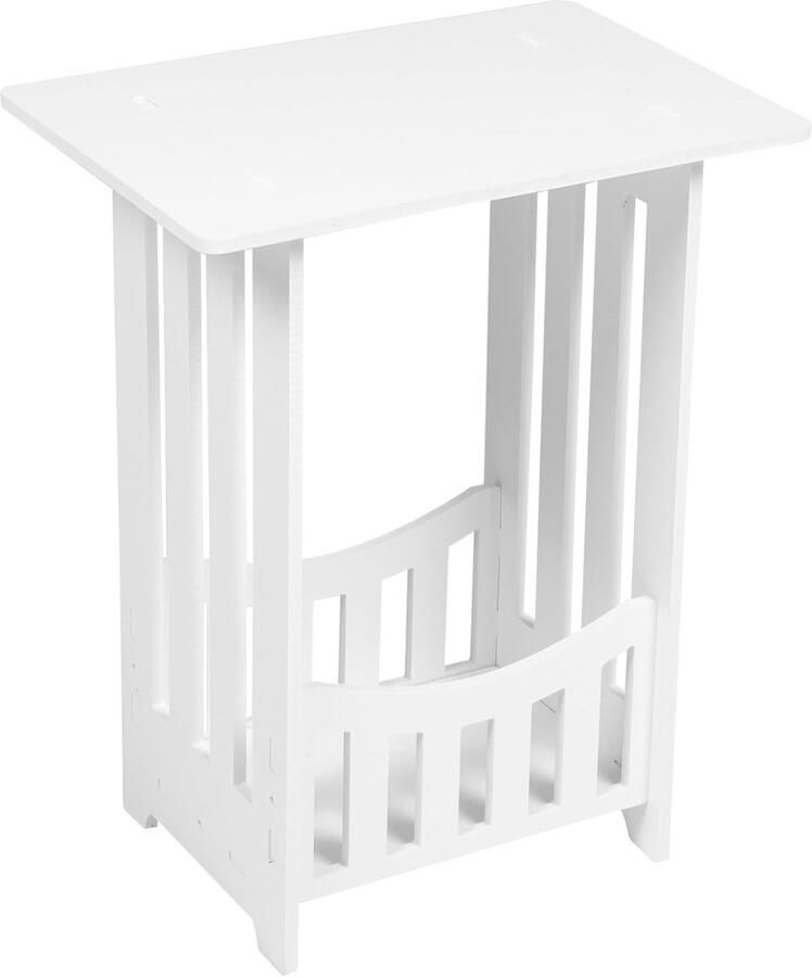 Small living furniture mini bedside table kleine tafel hoge nachtkastje slaapkamer boekenplank kleine koffietafels wit plastic hout PVC