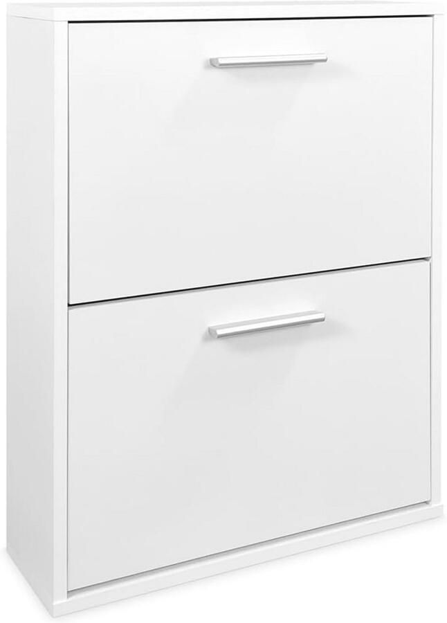 Smalle schoenenkast met 2 deuren Praktische en functionele organisatie voor elke ruimte