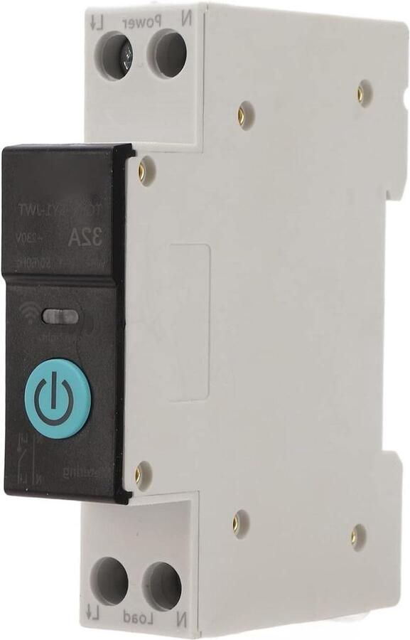 Smart Energy Monitor Switch WIFI 3 Timing Modes Din Rail Circuit Breaker Draadloze Bedieningsfunctie Mobiele Telefoon Afstandsbediening Sense Monitor voor Thuis