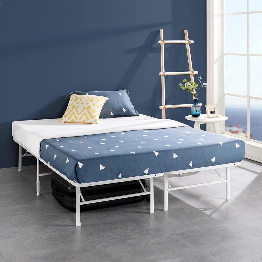 SmartBase lattenbodem metalen bedframe wit 140 x 200 cm